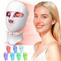 LED Red Light Therapy Mask — Face & Neck, Rechargeable
