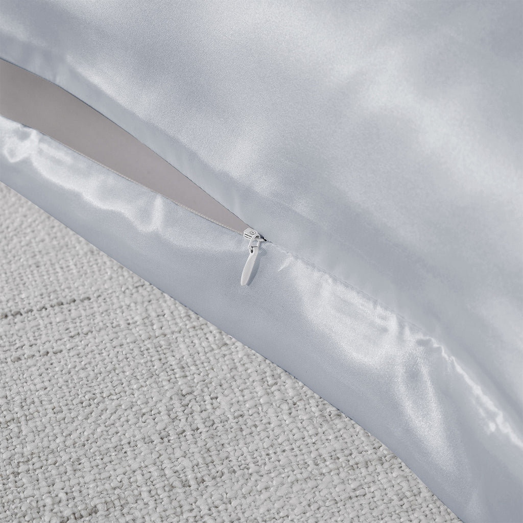 Royal Comfort 100% Mulberry Silk Pillowcase — Silver
