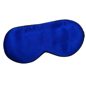 100% Mulberry Silk Sleep Eye Mask — Royal Blue