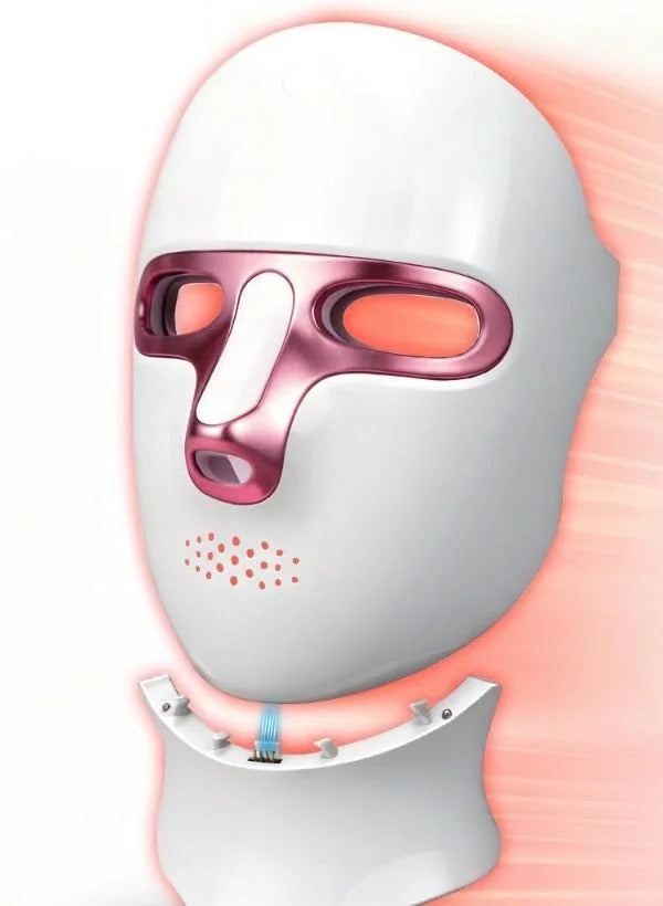 LED Red Light Therapy Mask — Face & Neck (cleaned product shot)